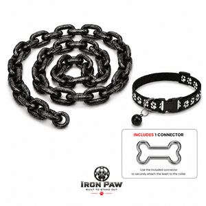 Iron Paw ToughLink Leash Black